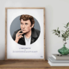 AFFICHE JOHNNY HALLYDAY ASAP CREATIVE STUDIO 1 1