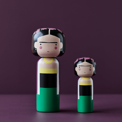 KOKESHI GRAND FORMAT FRIDA KAHLO PAR LUCIE KAAS