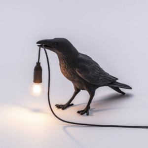 LAMPE BIRD LAMP CORBEAU MARCANTONIO POUR SELETTI WAITING
