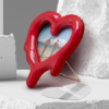 MELTED HEART COEUR FONDU COULE MARCANTONIO SELETTI DESIGN 4225