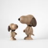 PEANUTS X SNOOPY SMALL EN BOIS DE CHENE PAR BOYHOOD