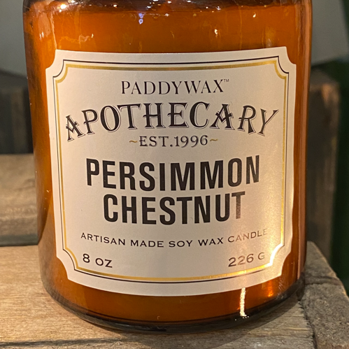 BOUGIE PADDYWAX APOTHECARY PERSIMMON CHESTNUT 4