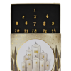 CALENDRIER AVENT BONCOEURS CIRE CHIFFRE NUMERO BOUGIE