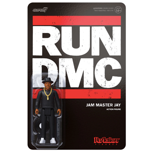 AM MASTER JAY RUN DMC FIGURINE ReAction Figures de 3,75 pouces - SUPER7