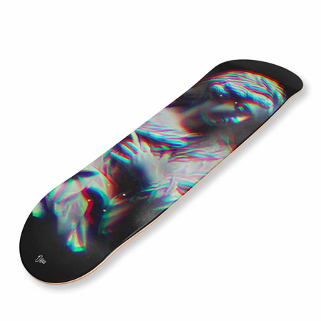 PLANCHE SKATEBOARD DECORATIVE GLITCH THE SKATE BIRD 2