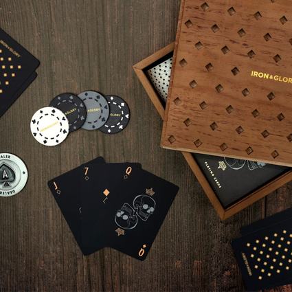 SET DE POKER DE LUXE DEAD MAN'S HAND