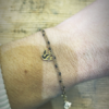 BRACELET HIRONDELLE NOIRE - LA TATOUEUSE