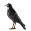 CORBEAU CROW LABORATORIO DESTORIAS FAIENCE LAITON BIRD 4 1