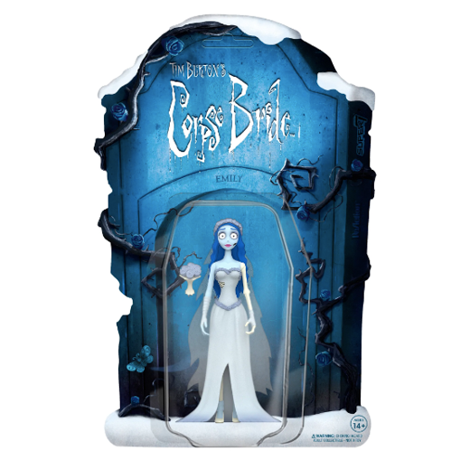 EMILY TIM BURTON'S CORPSE BRIDE REACTION FIGURES - SUPER7