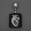 FLASK ALCOOL MEDICINALES COEUR ANATOMIQUE LUCKIES OF LONDON 5