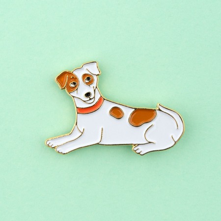 PINS CHIEN JACK RUSSEL COUCOU SUZETTE 5579