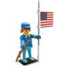 PLAYMOBIL COLLECTION VINTAGE LE CAVALIER AMERICAIN - PLASTOY