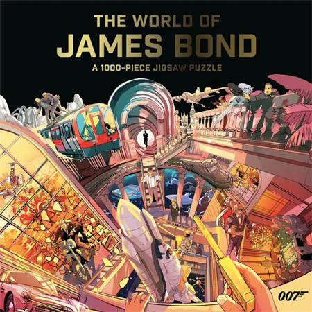 PUZZLE THE WORLD OF JAMES BOND - LAURENCE KING