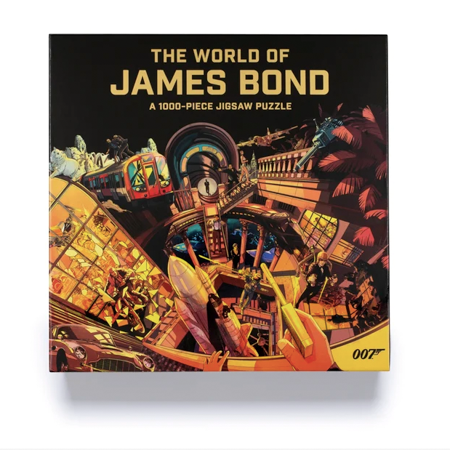 PUZZLE THE WORLD OF JAMES BOND - LAURENCE KING