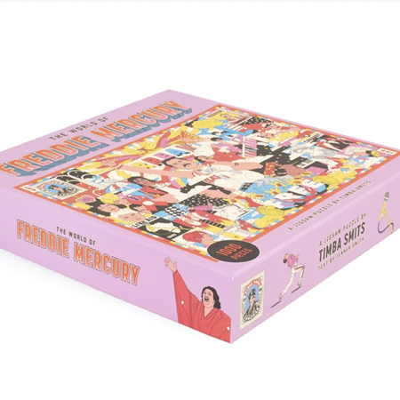 PUZZLE THE WORLD OF FREDDIE MERCURY - LAURENCE KING