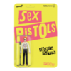 SEX PISTOLS "JOHNNY ROTTEN" REACTION FIGURES - SUPER7