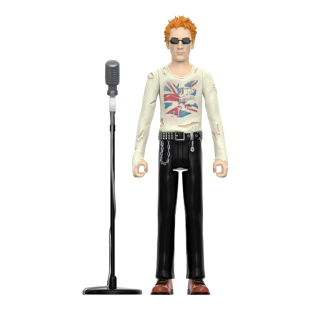 SEX PISTOLS "JOHNNY ROTTEN" REACTION FIGURES - SUPER7