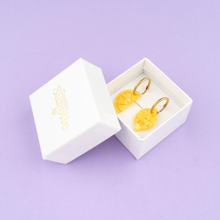 BOUCLES DOREILLES CITRONS SUZETTE 6200