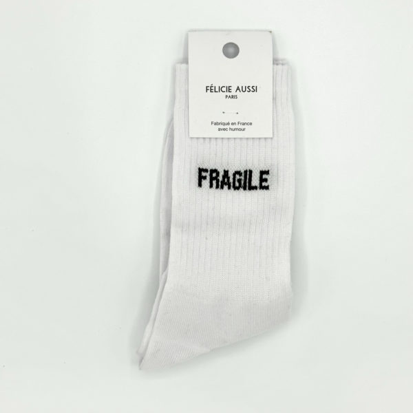 CHAUSSETTES FRAGILE - FÉLICIE AUSSI