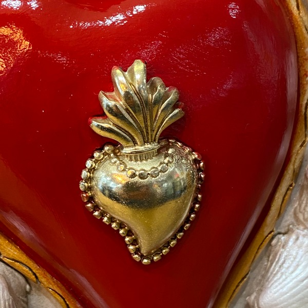 COEUR EX VOTO COQUILLAGE CUORE DI ARGILLA 7888