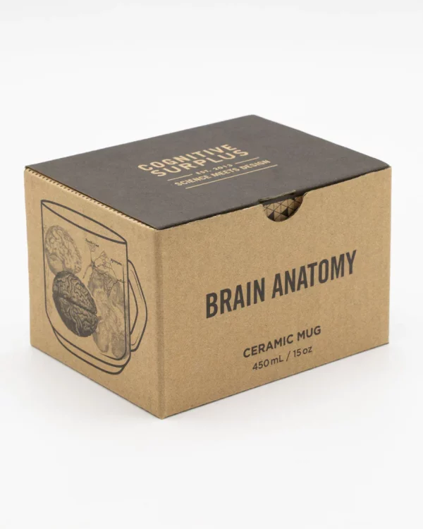 MUG BRAIN ANATOMY CERAMIQUE 450ml - COGNITIVE SURPLUS