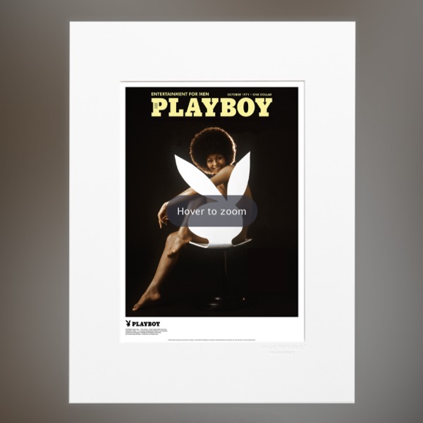 AFFICHE COUVERTURE PLAYBOY OCTOBRE 1971 - IMAGE REPUBLIC