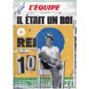 L'ÉQUIPE - AFFICHE DIGIGRAPHIE IL ÉTAIT UN ROI - PELÉ - PLAKAT