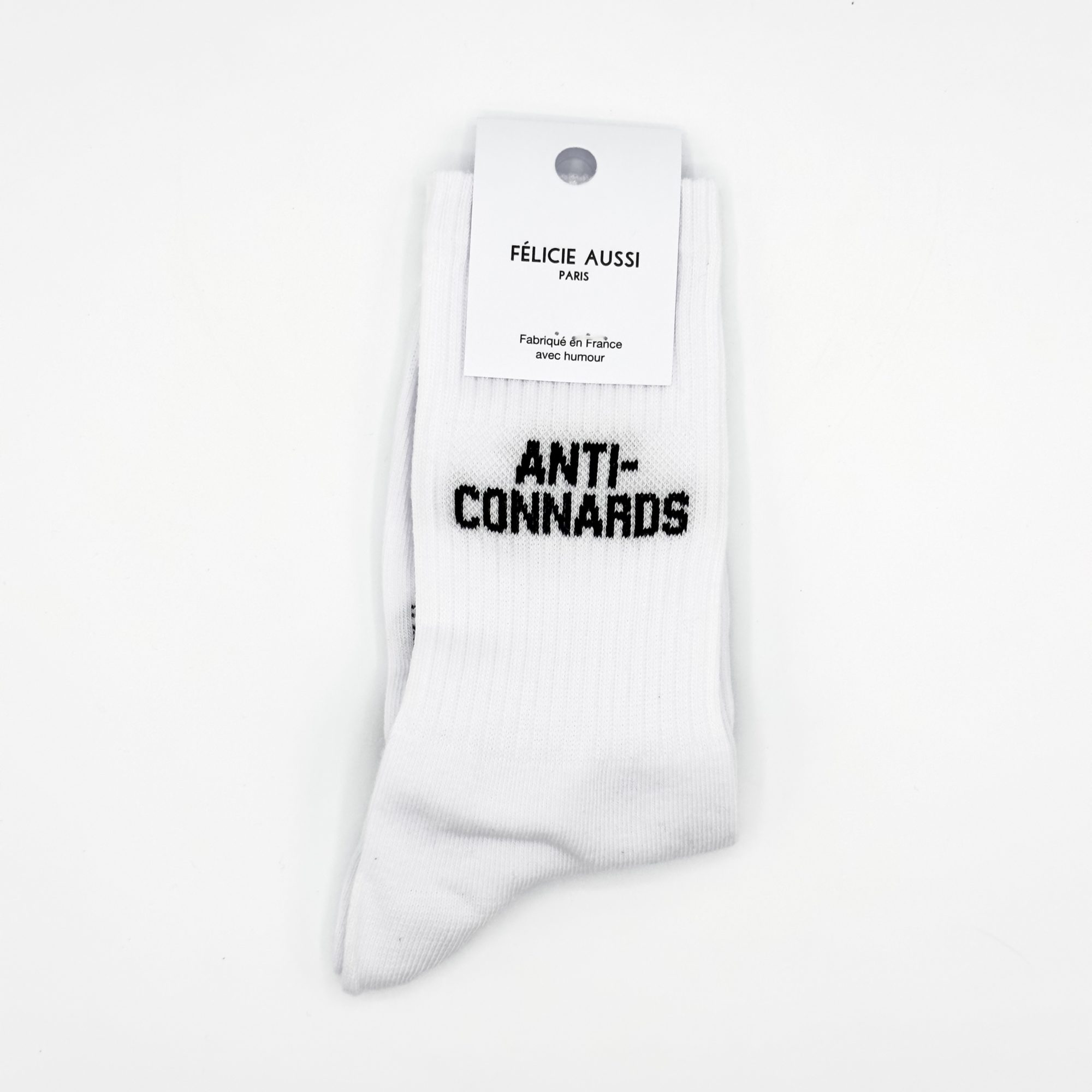 CHAUSSETTES ANTI-CONNARDS Taille : 36/40 - FÉLICIE AUSSI