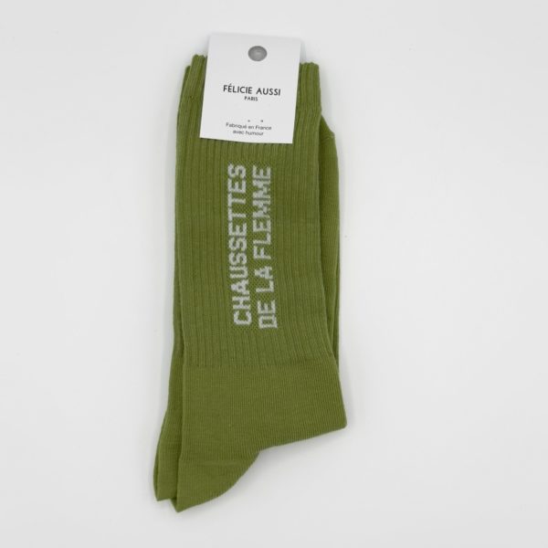 CHAUSSETTES DE LA FLEMME Taille : 40/45 - FÉLICIE AUSSI