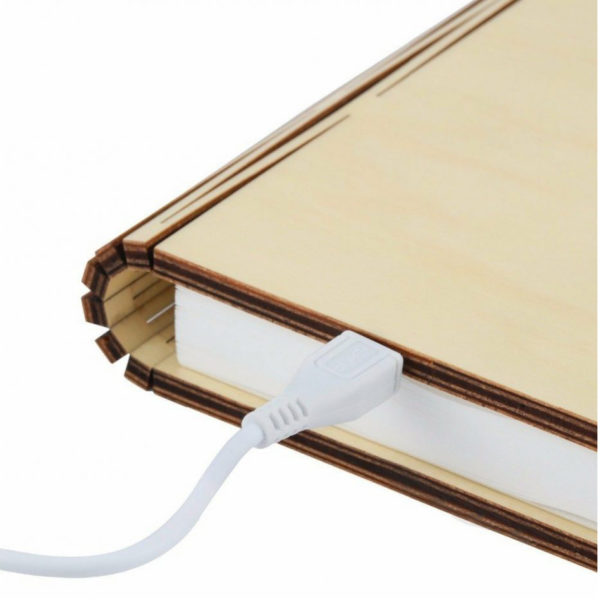 EasyULT Rechargeable Livre lampe Pliante, Mini LED Lampe de Livre