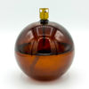 LAMPE À HUILE EN VERRE BOULE COGNAC - PERI LIVING