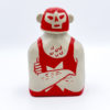 VASE STATUE LUCHADOR ROJO STARS - DOROTHÉE ALAUZET