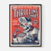 AFFICHE "THRILLING STORIES" Sérigraphie format 30x40cm - YEAAAH! STUDIO