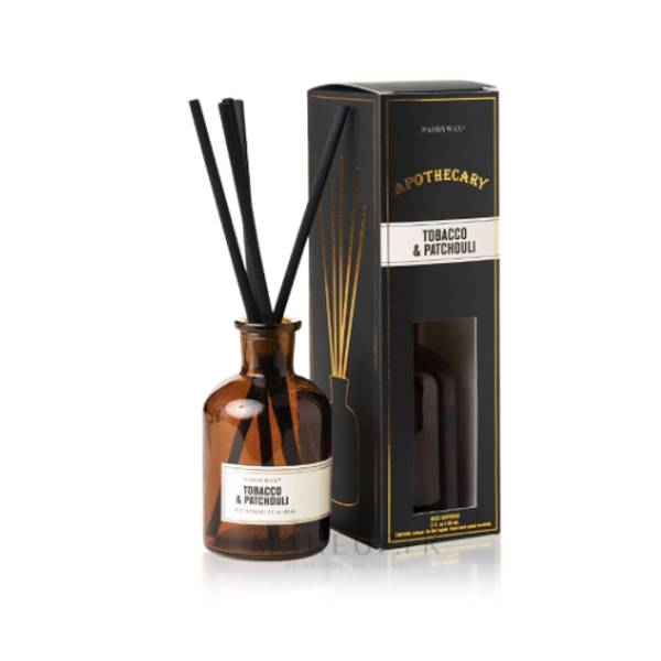 DIFFUSEUR APOTHECARY TOBACCO & PATCHOULI - PADDYWAX