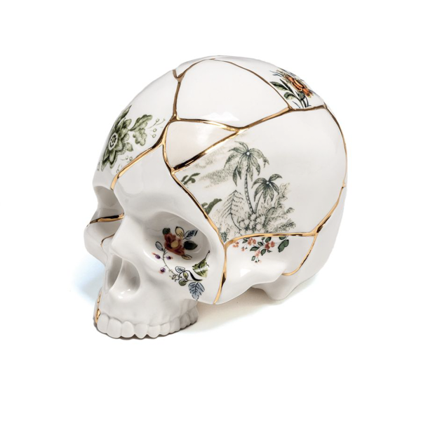 TETE DE MORT KINTSUGI SKULL SELETTI 3