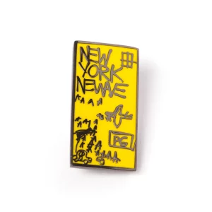 NEW YORK NEW WAVE PINS JEAN-MICHEL BASQUIAT - PINTRILL PIN
