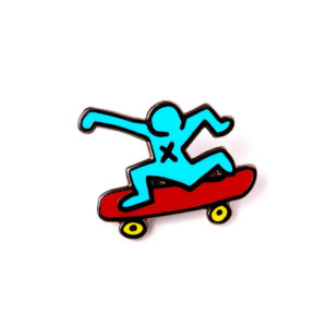 SKATEBOARD PINS KEITH HARING - PINTRILL PIN