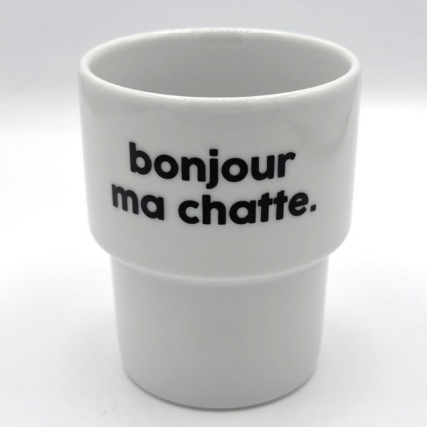 GOBELET BONJOUR MA CHATTE - FÉLICIE AUSSI