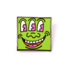 GREEN 3D EYED MONSTER PINS KEITH HARING - PINTRILL PIN