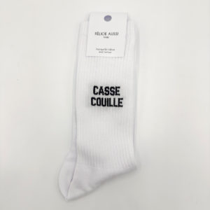 CHAUSSETTES CASSE COUILLE Taille : 40/45 - FÉLICIE AUSSI