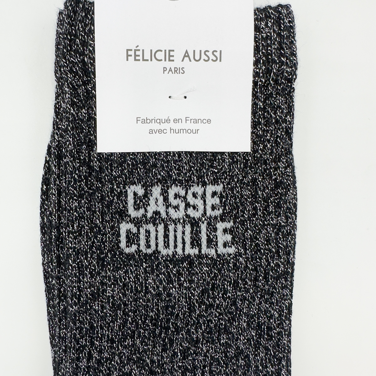 CHAUSSETTES CASSE COUILLE - FÉLICIE AUSSI