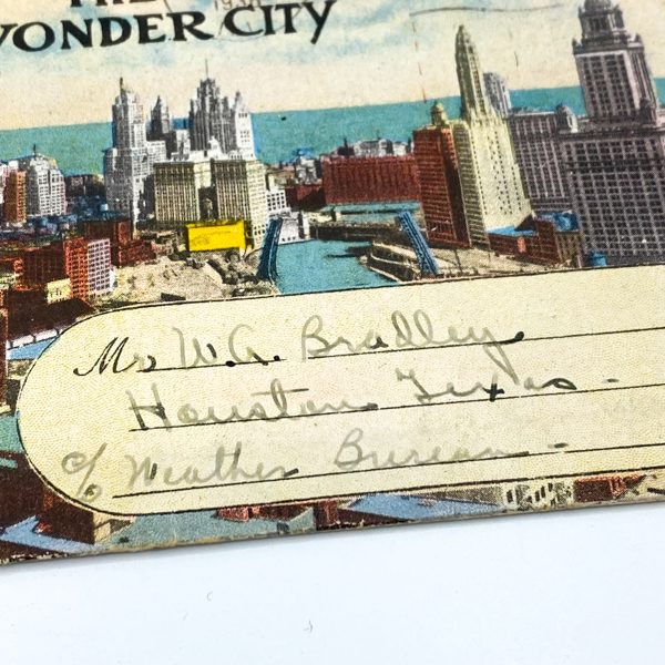 SOUVENIR FOLDER OF CHICAGO WONDER CITY CARNET CARTES POSTALES VINTAGE USA 1633