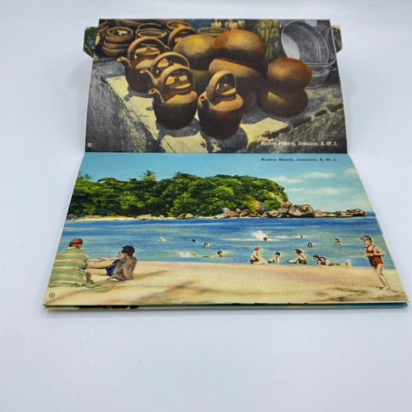 SOUVENIR FOLDER OF JAMAICA CARNET CARTES POSTALES VINTAGE USA 1559