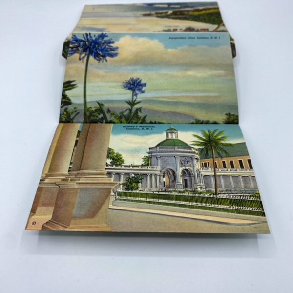 SOUVENIR FOLDER OF JAMAICA CARNET CARTES POSTALES VINTAGE USA 1561