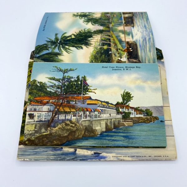 SOUVENIR FOLDER OF JAMAICA CARNET CARTES POSTALES VINTAGE USA 1562