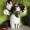 VASE MOUTON NOIR DU SUFFOLK - QUAIL DESIGNS CERAMICS