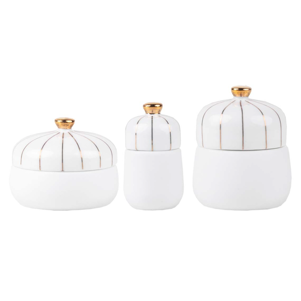 3 MINIS BOÎTES EN PORCELAINE - RÄDER