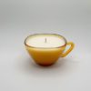 BOUGIE TANTOT AMBREE TASSE SOUCOUPE VINTAGE JOENE PICARDIE AMIENS 38