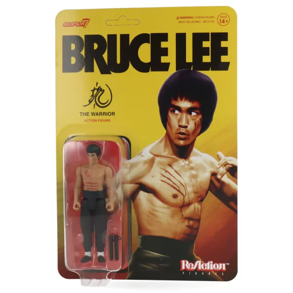 Célébrez les 50 ans de l'héritage de Bruce Lee avec cette collection de figurines Bruce Lee ReAction ! Bruce Lee torse nu avec les stigmates de son combat est une image iconique du film OPERATION DRAGON de 1974 !