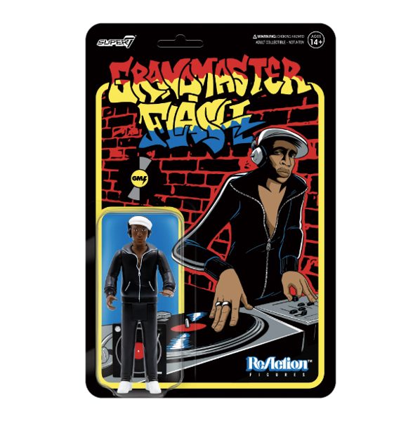 GRANDMASTER FLASH DJ REACTION FIGURES - SUPER7